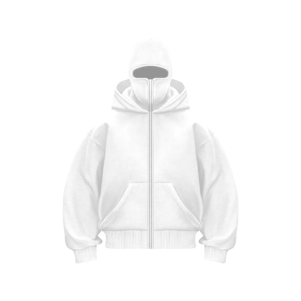 Fleece-lined Double Hooded Sweater